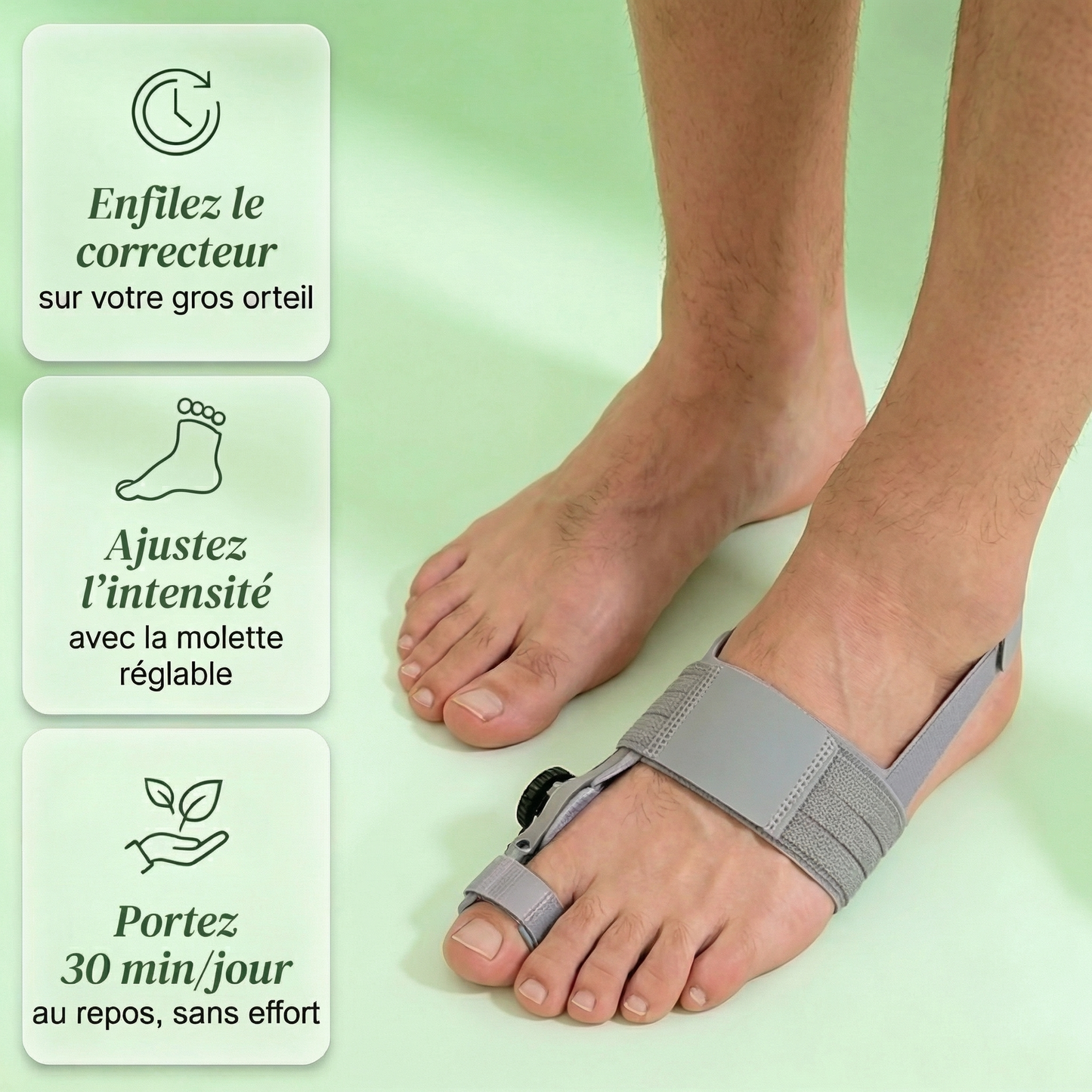 Correcteur Hallux Valgus Articulé PODALYCE®